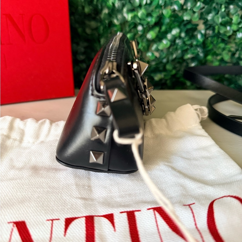 Valentino Garavani Black Studded Women's Mini Bag MSRP $1,790 NWT - Picture 7 of 16